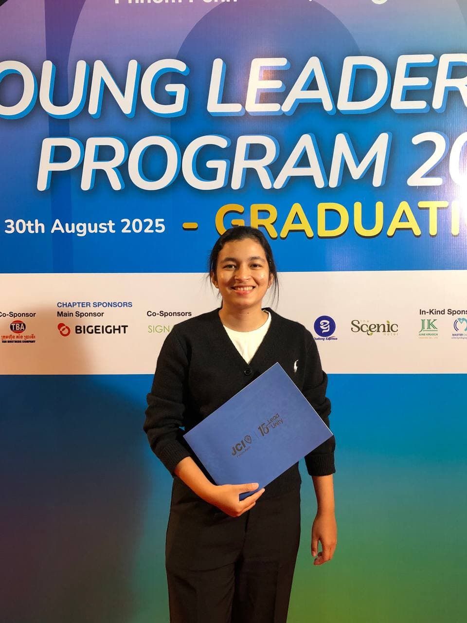 JCI Phnom Penh Graduation 2025 - 2 Projects Breakfast Talk and BDME